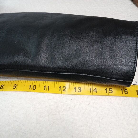 Vintage Zony Inc Black Leather Motorcycle Jacket w/ Removable Liner – Mens Large - Picture 15 of 16